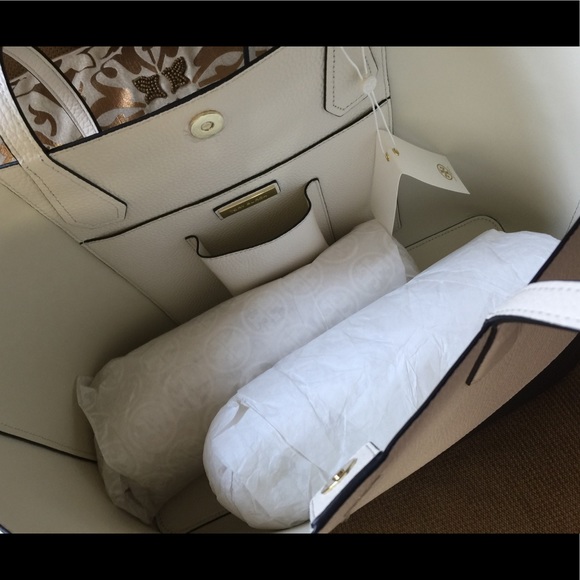 ❤️SOLD❤️Tory Burch Color Block Leather Tote Bag - Picture 4 of 4